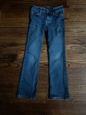 Girls Wrangler Blue Jeans